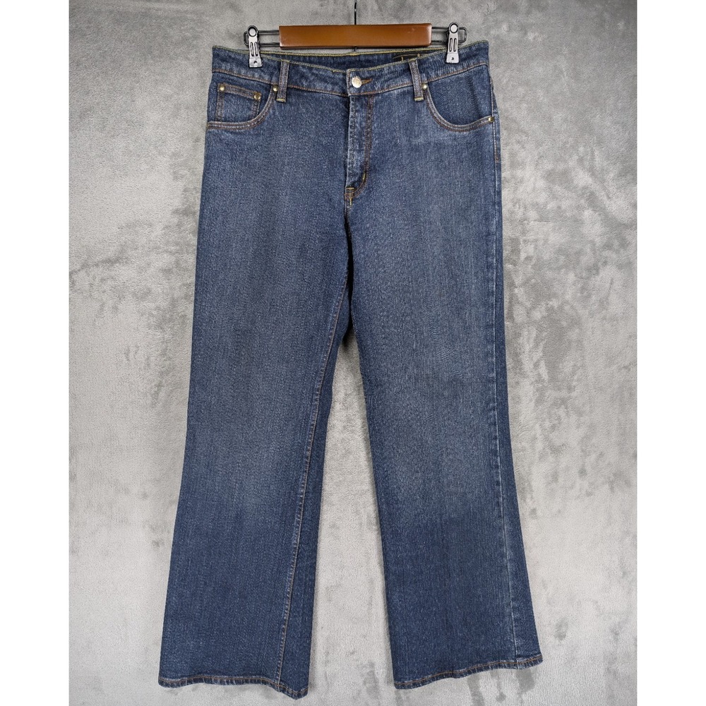 Vintage Lawman Jeans Womens 11/12 Blue High Rise Rodeo Denim Western EUC